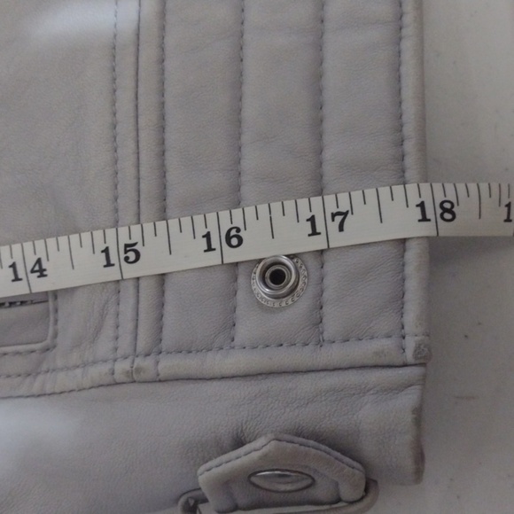 IRO Luiga  Lamb Leather Jacket biker Moto style - Picture 14 of 16